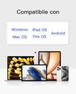 Inateck Ultra-thin Bluetooth Keyboard for iPad Pro/Air/10th Generation, 3 Devices Connection, Compatible with Windows/iPad OS/Android/iOS, 18-month Battery Life, Portable Design - Image 8