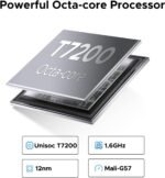 DOOGEE U11 Tablet 11 Inch, Android 16 Octa Core 5G WiFi Tablet, 16GB RAM+128GB ROM (TF 2TB) 8580mAh | Widevine L1 Kids Tablet | Bluetooth 5.0 | 13MP+5MP | Face ID | GPS | OTG - Imagen 8