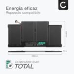 CELLONIC A1496 Battery Compatible with Apple Macbook Air 13 A1466, MC503, Air Core i5 1.3, Air Core i7 1.7, A1466, A1369 7200mAh 7.4V - Imagen 4