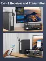 UGREEN AC1300Mbps USB WiFi Adapter Dual Dongle Antenna WiFi Dongle USB 3.0 Dual Band 5GHz/2.4GHz Wireless Network Adapter WiFi Spike for PC Compatible with Windows 11 10 8 7 Mac OS Linux - Image 6