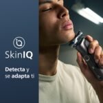 Philips 5000 Series Men's Electric Shaver, Beard Shaver with Trimmer, 45 Blades, Skin Care, 60min Use, Wet and Dry, Rechargeable, Base Charge, S5887/13, Grey - Imagen 4