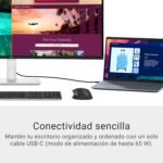 Dell 34 Plus USB-C Monitor - S3425DW, WQHD (3440x1440), 21:9 Curved, 120Hz, VA, 1ms, AMD FreeSync Premium, HDR10, Height Adjustment, Built-in Speakers, 2 USB-C, 2 HDMI, 2 USB, 3 Year Warranty - Image 7