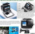 Gurmoir Accessories Kit for GoPro Hero 13/12 /11/10 /9 Black, with Waterproof Case Compatible with Go Pro Camera 13 12 11 10 9(PT10) - Imagen 3