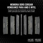 CORSAIR Vengeance DDR5 32GB (2x16GB) 6000MHz C36 High Performance Desktop Memory - Compatible with AMD Expo and Intel XMP 3.0 - Grey (CMK32GX5M2F6000Z36) - Imagen 3