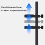 GPU Brace Support Video Card Sag Holder, GPU Graphics Card Support, Adjustable Support GPU Video Card, Graphics Card Holder (Black) - Image 4