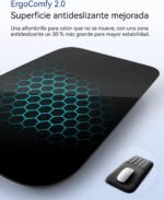 VAYDEER Ergonomic Mouse Pad with Wrist Rest [Healthy Posture] [Pain Relief] [Memory Foam] [Soft to Skin] [Non-Slip] for PC Laptop Desktop Black - Image 8