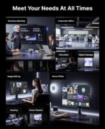 NiPoGi CK10 Mini PC W11 Pro întel Core i5 12600H(12C/16T,4,5GHz,16MB Cache) Mini Computer 16GB+16GB RAM 3200MHz+512GB M.2 NVMe SSD, WiFi6/BT5.2/2*HDMI+ 1*VGA Triple 4K UHD Display/Type C/RJ45 - Image 8