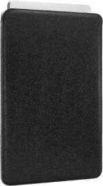 Comfyable 13 Inch Laptop Sleeve Compatible with M1 MacBook Pro 2016-2020 2021 & Mac Air 2020 2021, Not Compatible with Old Version MBA/MBP, PU Leather Case, Black - Image 3