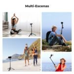 K&F CONCEPT 71" iPhone Tripod, 3-in-1 Magnetic Selfie Stick+Clip with Remote Control, 360° Rotatable Magnetic Tripod, Compatible with iPhone 17-12 and Android, 1/4" Screw Accessories - Image 8