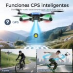 G10 GPS Drones with EIS Camera 4k Adults (Remote Control Screen)45min Flying Time,Max 600m/1968ft Transmission, Auto-Return, Quadcopter Flying Following You, Brushless Motor, - Image 4