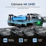 G10 GPS Drones with EIS Camera 4k Adults (Remote Control Screen)45min Flying Time,Max 600m/1968ft Transmission, Auto-Return, Quadcopter Flying Following You, Brushless Motor, - Image 5