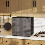 HOMCOM Mini Fridge 46 L Class E Small Fridge with Adjustable Temperature and Reversible Door for Living Room Room Office 48 x 44 x 49 cm Silver - Image 10