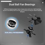 Tarjeta gráfica ASUS GeForce RTX 5060 LP BRK 8GB GDDR7 OC Edition (PCIe 5.0, 8GB GDDR7, HDMI/DP 2.1, diseño de Perfil bajo, Resistencia al Polvo IP5X) - Imagen 5