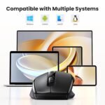 UGREEN Wireless Mouse 2.4GHz Ergonomic USB Receiver 5 Levels 1600 dpi Silent Button, Compatible with Computer PC MacBook Laptop Windows 11 10 macOS Linux - Image 6