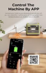 FOSSiBOT F2400 Portable Power Station, 2048Wh 2400W, LiFePO4 Battery, Ultra Fast Charging in 1.5 Hours, 13 Ports, UPS, LED Light, for Camping, Emergencies and Home - Imagen 3