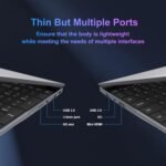 DREAMFYRE AMD Ryzen 5 3500U Laptop Computer 16GB DDR4 512GB SSD, Laptop PC Graphics Integrated AMD Laptop PC with Support Touch ID 2.4/5G WiFi Bluetooth USB 3.0 *2, Mini HDMI*1 - Imagen 4