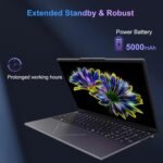 DREAMFYRE AMD Ryzen 5 3500U Laptop Computer 16GB DDR4 512GB SSD, Laptop PC Graphics Integrated AMD Laptop PC with Support Touch ID 2.4/5G WiFi Bluetooth USB 3.0 *2, Mini HDMI*1 - Imagen 9