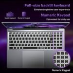 16 Inch Laptop, 16 GB RAM, 1 TB SSD, 2025 Win 11 Pro Laptop, PC Notebook Processor N150 (up to 3.6 GHz), 6000mAh, FHD 1920 x 1200, Backlit Keyboard Notebook - Imagen 6