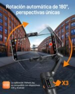 hohem iSteady X3 SE Mobile Stabilizer, 3-Axis Gimbal Stabilizer, Lightweight and Foldable Design with Detachable Remote Control, 11 Hour Battery, Gimbal for Vlogs, Selfies and Travel - Image 7