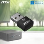 MSI AX1800 Nano WiFi USB Adapter - AX1800 WiFi 6 USB Adapter, Dual Band 2.4/5GHz, Ultra Compact, Plug & Play, Compatible with Windows and Linux - Imagen 6