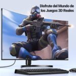 UGREEN HDMI Cable 4K 60Hz UHD 2.0 High Speed 18Gbps with Ethernet 3D HDR ARC Dolby Vision Compatible with PS5 PS4 Xbox Soundbar Blu-Ray TV Nylon Braided, 2M - Image 4