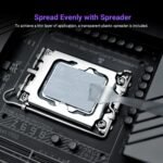 ID-COOLING Frost X45 2g Thermal Paste for CPU Processors, High Thermal Conductivity, Long Durability, Safe Application, Non-Conductive - Image 8