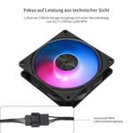 Thermalright TL-P9-S CPU Fan Computer Case ARGB Fan Silent 4 Pin PWM-PC Fan, Powerful 92mm Silent Cooling Fan, 2200RPM Speed - Image 4