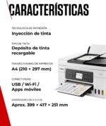 Canon MAXIFY GX4050 – Multifunction MegaTank Color Printer, Copier, Scanner, Fax A4 | Home, Office | Wi-Fi, Ethernet, USB | Inkjet - Image 6