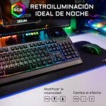 The G-Lab Tungsten Combo - Backlit Wireless Gaming Keyboard and Mouse Pack - Spanish Layout - 2400 dpi - PC/PS4/PS5/Xbox One - New 2021 - Imagen 4