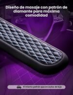 Vaydeer Ergonomic Memory Foam Wrist Rest Set for Keyboard and Mouse for Office, Gaming - Black - Imagen 4