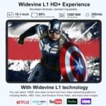 10 Inch Android 14 Tablet, 22GB RAM + 128GB ROM(1TB Expandable), Octa-Core Tablets with Widevine L1, 8000mAh, 5G WiFi, 8MP+5MP Camera, Tablet with Keyboard, BT5.0/GPS/OTG - Image 5