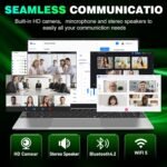 15.6 Inch 2026 Laptop Processor M3-6Y30, RAM 16GB SSD 512GB PC Laptop Notebook Computer, 5000Mah/1920x1080P/Webcam/WIFI 5/TF Card Slot - Imagen 7