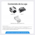 DJI Mini 4 Pro (DJI RC 2), Foldable Mini Drone with 4K Video Camera for Adults, Less than 249g, 34min Flight Time, 20km Video Streaming, Omnidirectional Vision Detection - Imagen 7