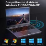 AC600 USB WiFi Adapter for PC, Plug And Play Wi-Fi Receiver Dual Band 5GHz/2.4GHz, 600Mbps Wireless Network Card, Mini USB WiFi Antenna Compatible with Windows 11/10/8/7 /Vista/XP - Imagen 7