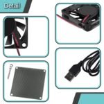 4pcs 60mm×10mm 6010 USB Brushless Cooling Fan DC 5V 3300RPM with Accessories, for DIY/Test/3D Printer/PC/DVR/CPU/Small Appliances - Imagen 4