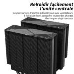 Thermalright Phantom Spirit 120 EVO CPU Air Cooler, 7 Heat Pipes CPU Cooler, TL-K12 Dual 120mm PWM Fan, AGHP 4.0 Technology, for AMD AM4 AM5/Intel 1700/1851/1150/1151/1200, PC Cooler - Imagen 4