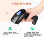 Tera Wireless Barcode Scanner 1D 2D QR with USB Charging Base Handheld Barcode Reader Auto Detection Scanner Fast Accurate Scanner, D6100 - Imagen 7