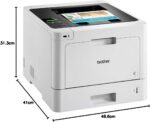 Brother HL-L8260CDW – Colour Laser Printer (WiFi, Double-Sided, LCD Display, 256MB Memory), White - Imagen 5