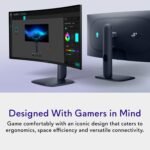 Alienware 34 240Hz QD-OLED Curved Gaming Monitor - AW3425DW - 34" WQHD (3440 x 1440) 240Hz 0.03ms, 1800R Curve, AMD FreeSync Premium Pro, VESA AdaptiveSync, DisplayVESA HDR TrueBlack 400 - Image 4