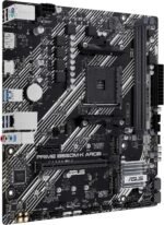 ASUS Prime B550M-K ARGB AMD B550 Ryzen AM4 mATX Motherboard (Dual M.2 Slots, PCIe 4.0, Realtek 1Gb Ethernet, DisplayPort/HDMI, SATA 6Gbps, USB 3.2 Gen 1, USB 3.2 Gen 1 Type-C Front, Aura Sync) - Image 3