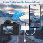 SD Card Reader iPhone Oliveria, SD Card Reader Lightning SD Card Reader S-D iPhone S-D Lightning Card Reader for i-Phone 15/14/Pro Max/Pro/Plus/Pad Pro/MacBook Pro/Air - Image 7