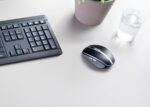 Cherry MW 9100, Wireless Mouse, Optional Connection via Bluetooth or 2.4 GHz Radio, Resolution Adjustable in 3 Levels up to 2400 dpi, Rechargeable, Black - Imagen 6