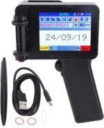 FTVOGUE Portable Mini Ink Printer Gun with LED HD 4.3in Touch Screen N6 without 12.7mm Cartridge for QR Code Barcode - Imagen 4