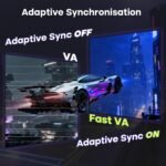 Amzfast Curved Gaming Monitor 27'' - 240Hz, 1ms MPRT, Adaptive Sync, HDR10, DCI-P3 95%, Anti-Flicker/Glare, Low Blue Light, 1500R, VESA Mount, HDMI 2.0/DisplayPort, mit DP-Kabel, AMZG27C1 Pro - Imagen 4