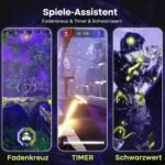 Amzfast Curved Gaming Monitor 27'' - 240Hz, 1ms MPRT, Adaptive Sync, HDR10, DCI-P3 95%, Anti-Flicker/Glare, Low Blue Light, 1500R, VESA Mount, HDMI 2.0/DisplayPort, mit DP-Kabel, AMZG27C1 Pro - Imagen 5