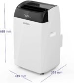 Daitsu - Portable Air Conditioner Cold, Heat, Dehumidifier and Fan | 4 in 1 | Premium Aisios APD12FCX | Compact and Quiet | Remote Control | For Home or Office up to 30 m² - Image 4