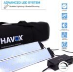 HAVOX - Photo Studio HPB-40XD - Portable light box with four tilting LED strips - 40x40x40cm lightbox - 5500K illumination - 26,000 lumens - Anti-glare system - Imagen 7
