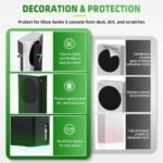 Magnetic Smart Case for Xbox Series S Console, Full Protection Protective Case Cover for Xbox Series S, Accessories with PU Leather Soft Inner Lining, Color - Imagen 4