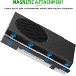 Magnetic Smart Case for Xbox Series S Console, Full Protection Protective Case Cover for Xbox Series S, Accessories with PU Leather Soft Inner Lining, Color - Imagen 6