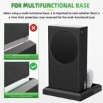 Magnetic Smart Case for Xbox Series S Console, Full Protection Protective Case Cover for Xbox Series S, Accessories with PU Leather Soft Inner Lining, Color - Imagen 7